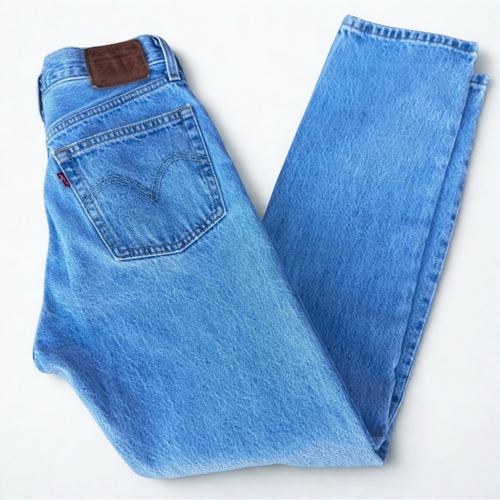 Levi’s 501 Premium Straight Leg Jeans | Button Fly | Medium Wash